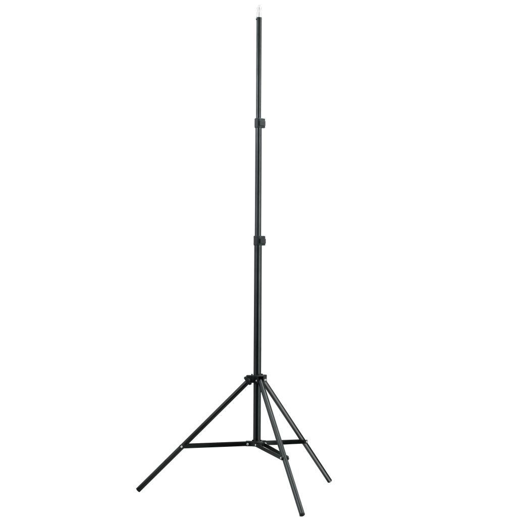 Telescopic Background Support System + White Backdrop 3 x 5 m